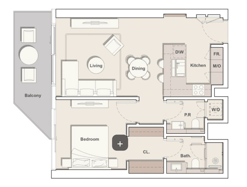 1BR