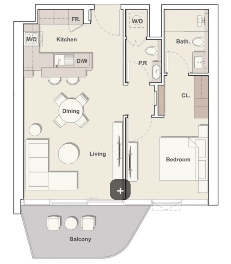1BR