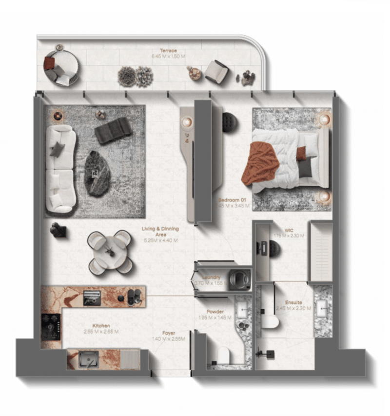 1BR
