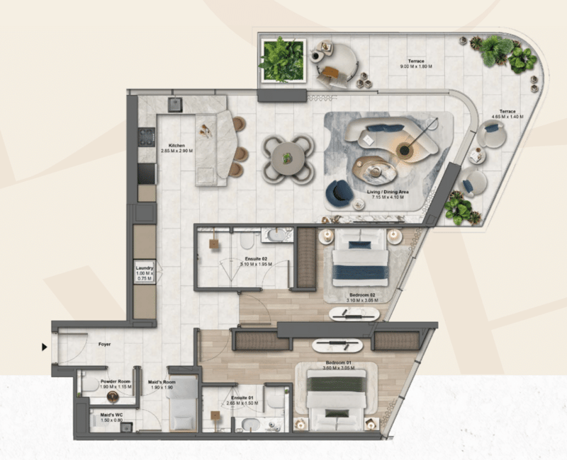 2BR