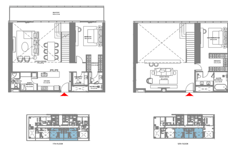 2BR Duplex