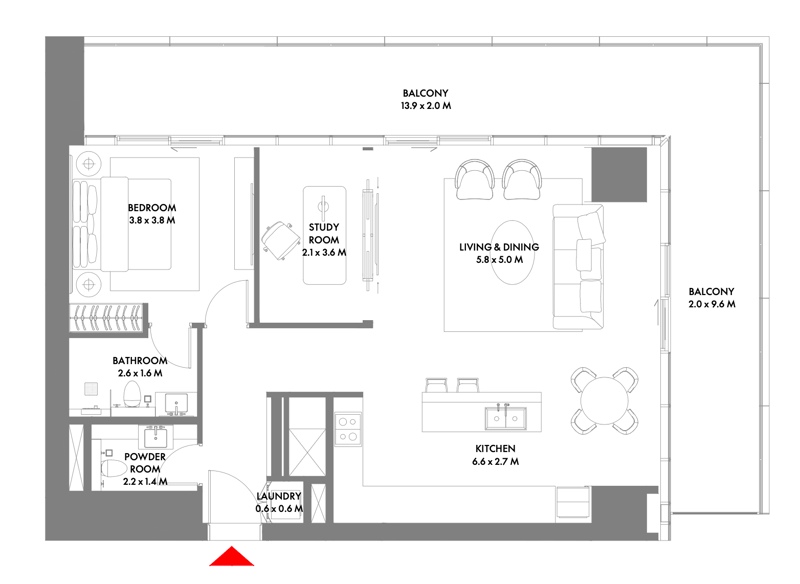 1BR