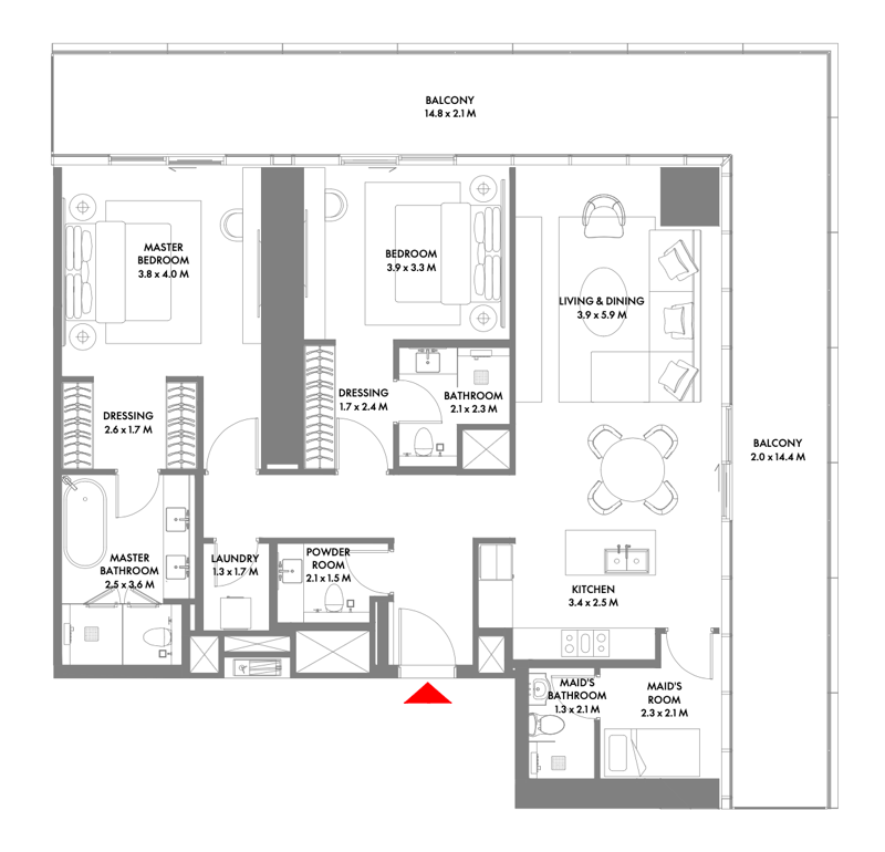 2BR