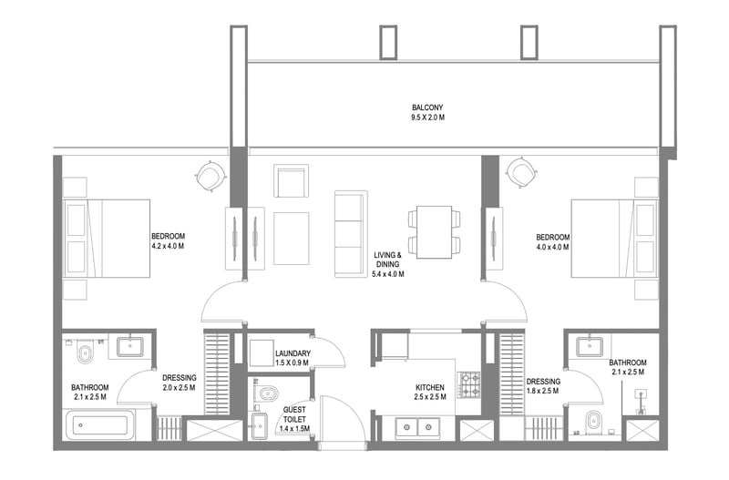 2BR