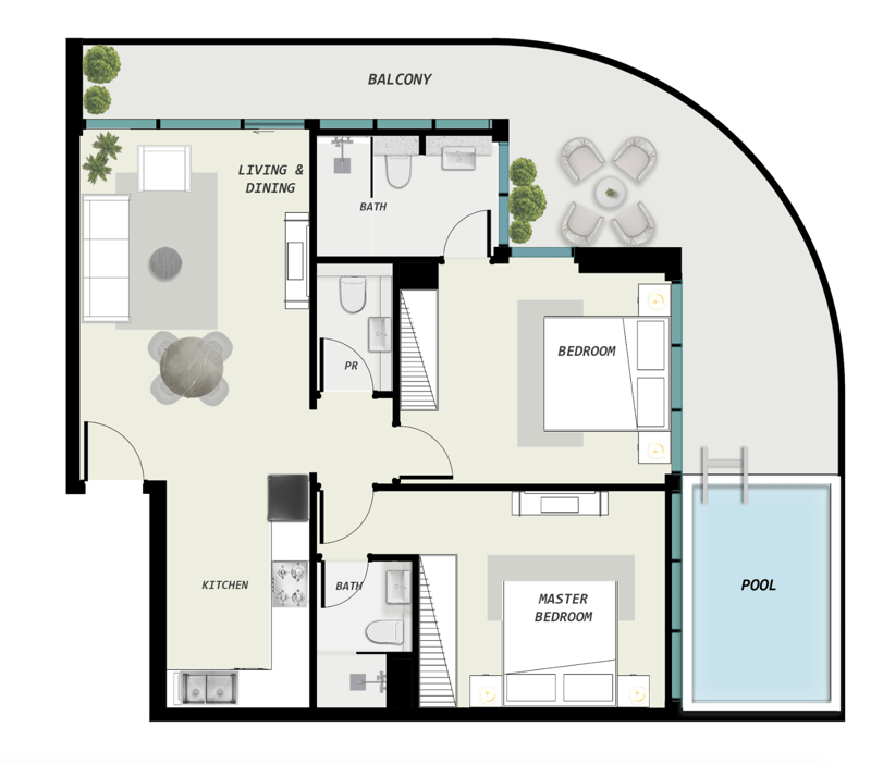2BR