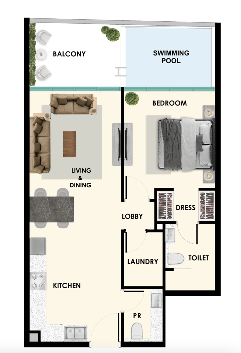 1BR