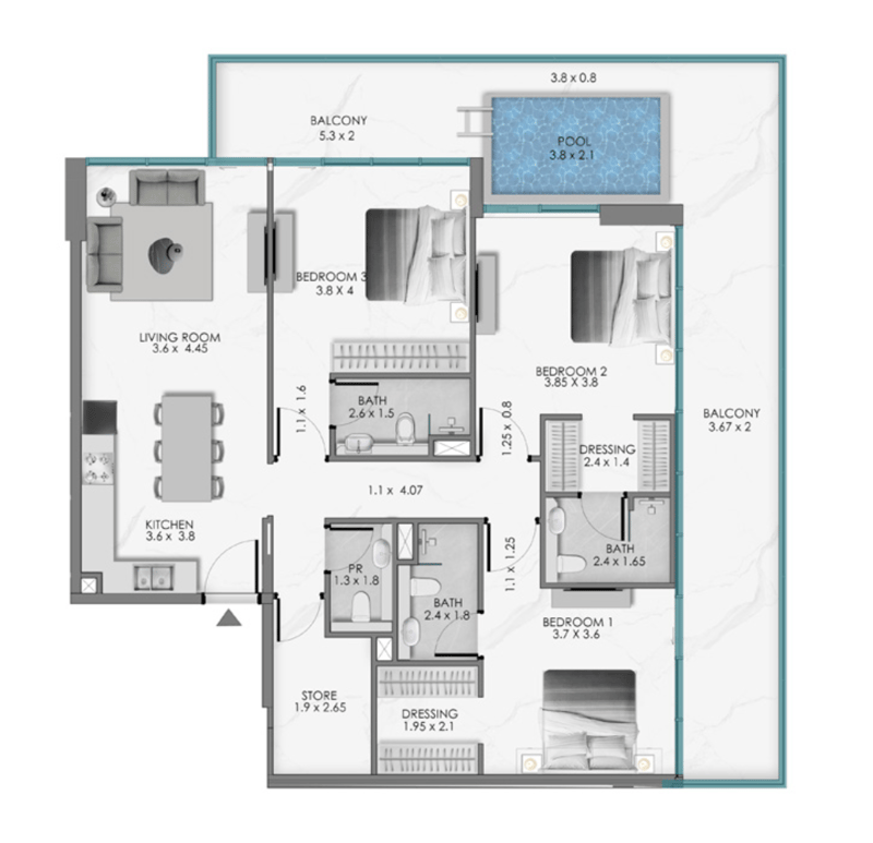 3BR