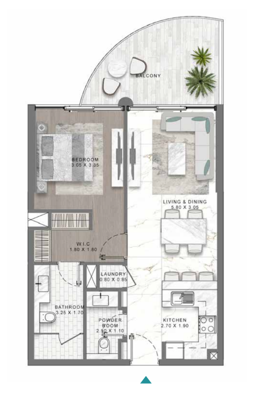 1BR