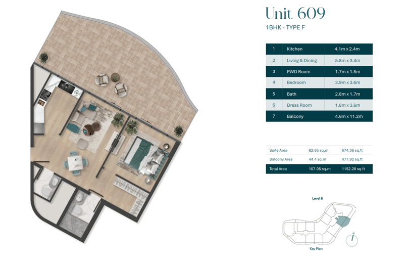 1BR