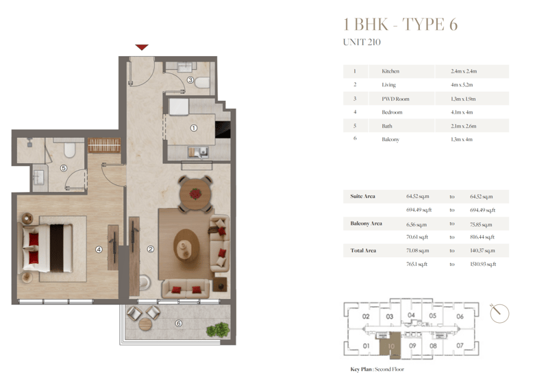 1BR