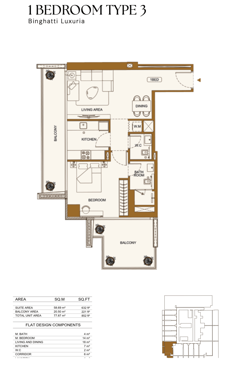 1BR