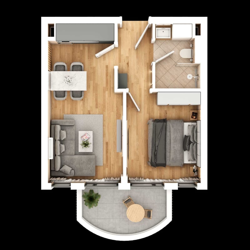 1BR