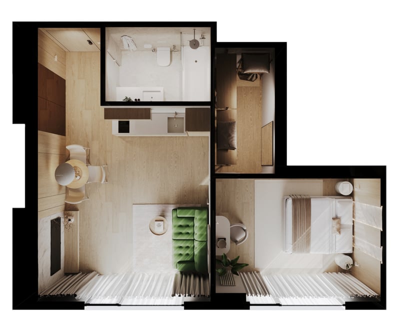 1BR