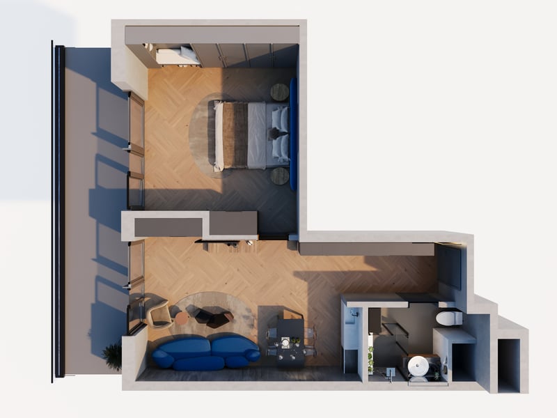 1BR