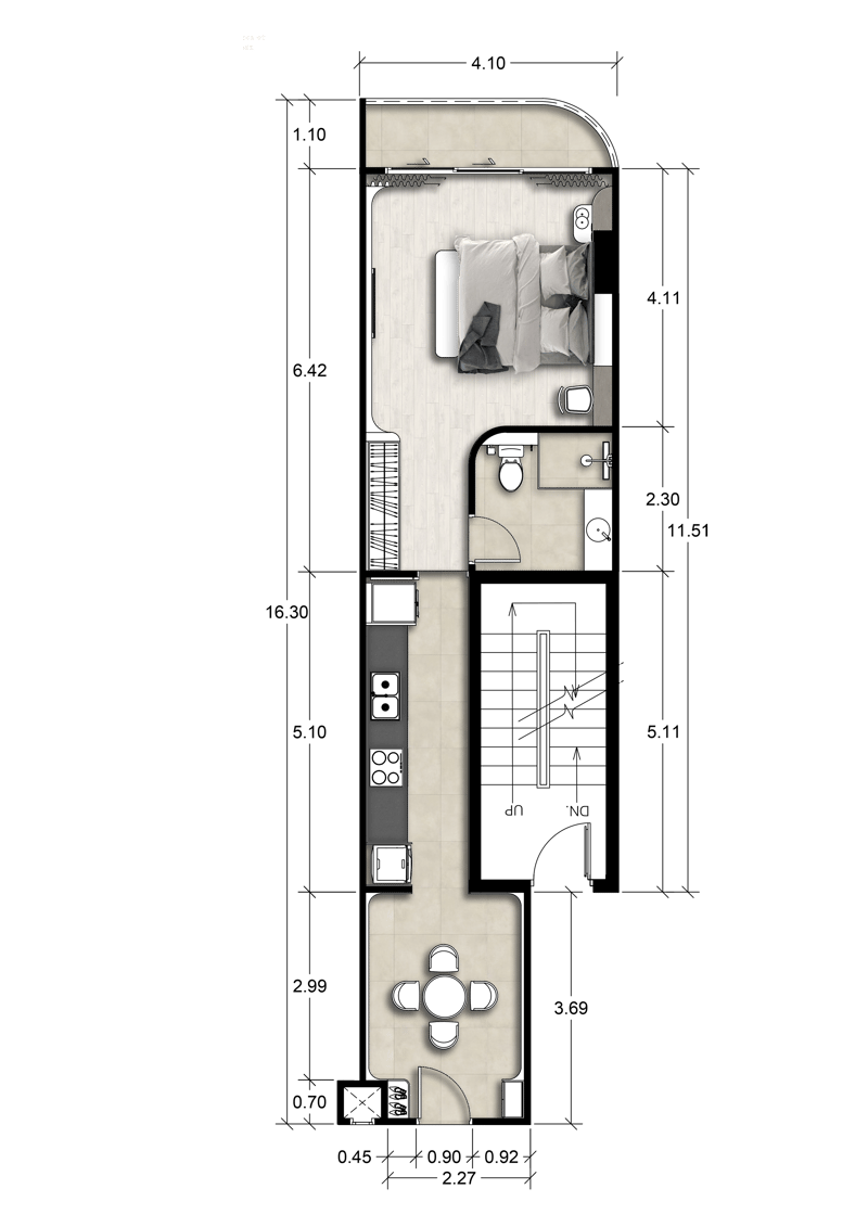 1BR