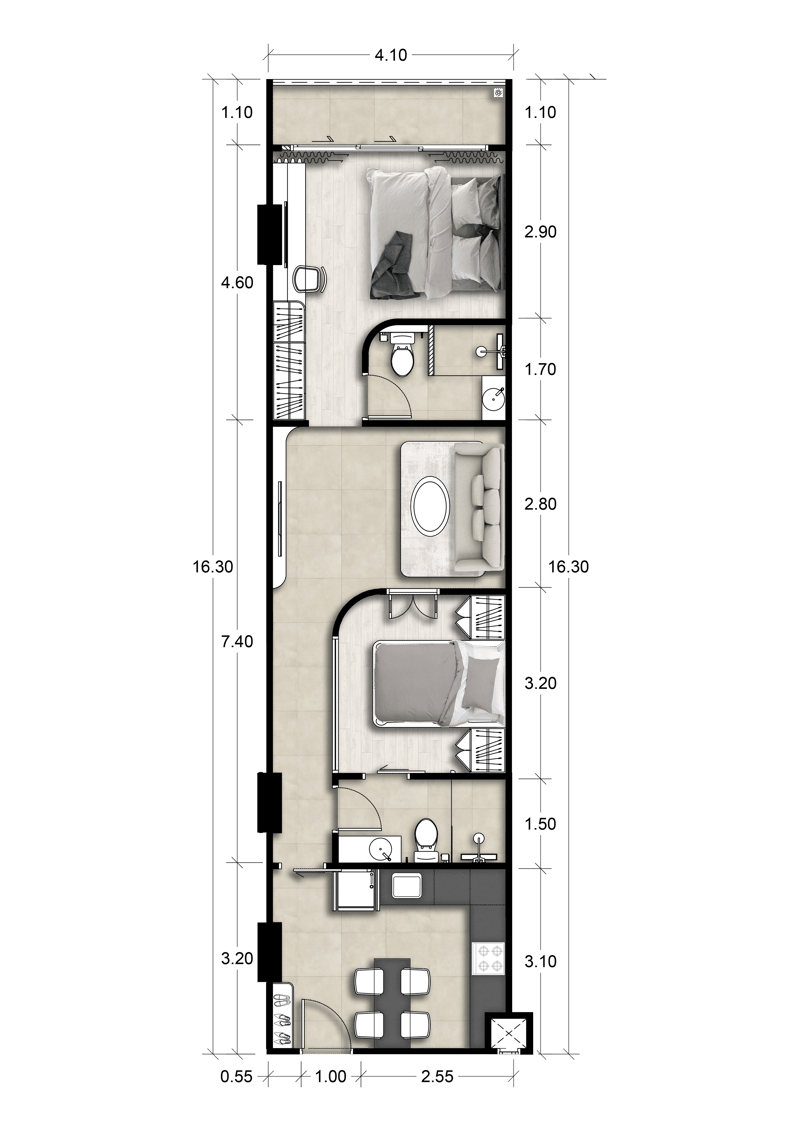 2BR