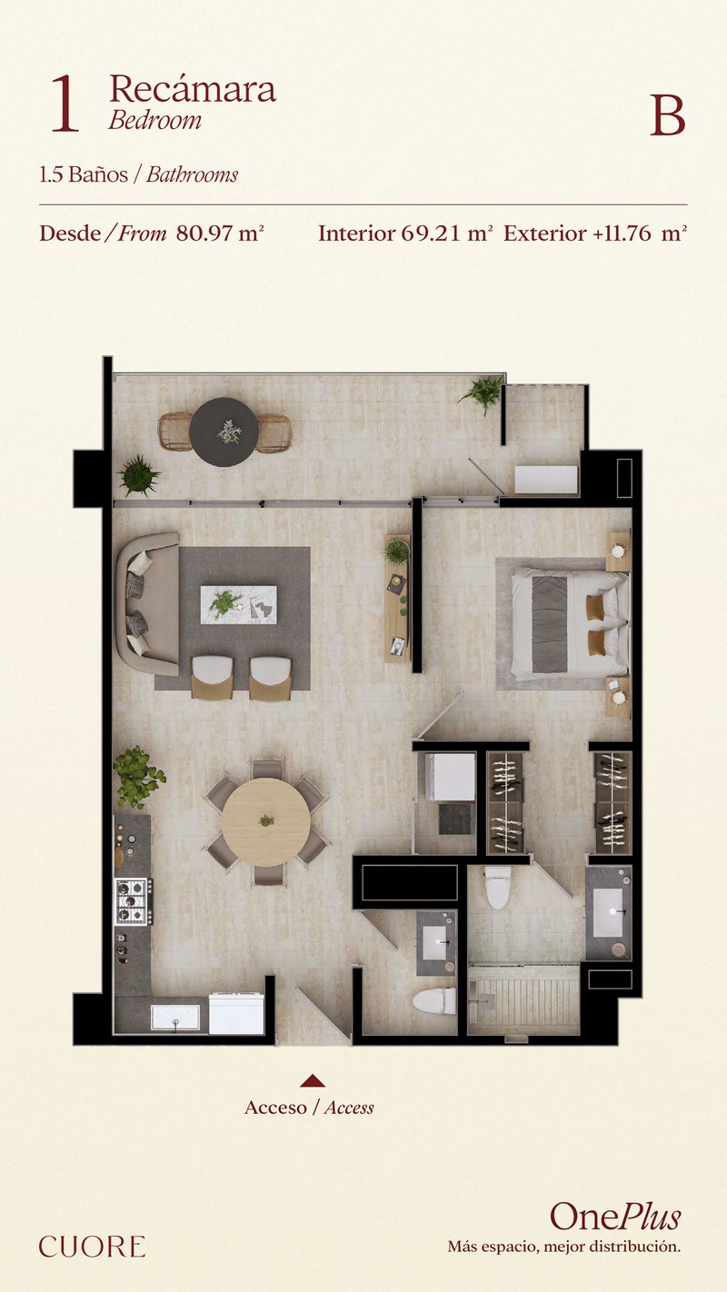 1BR