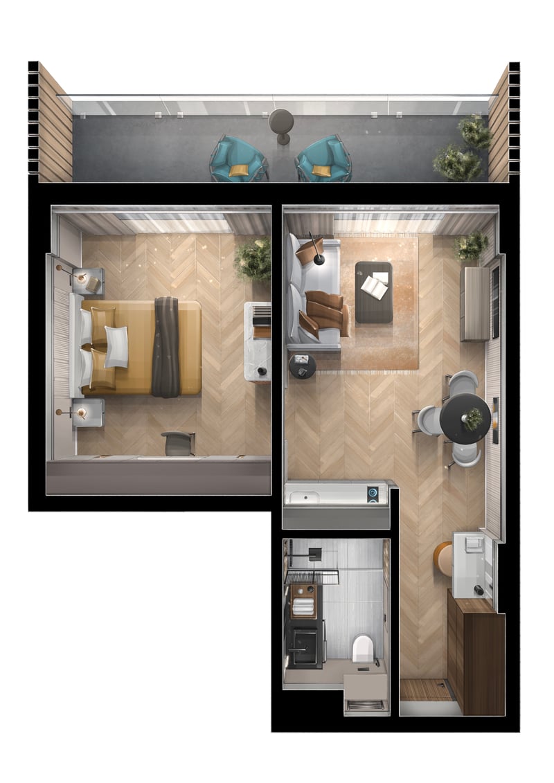1BR