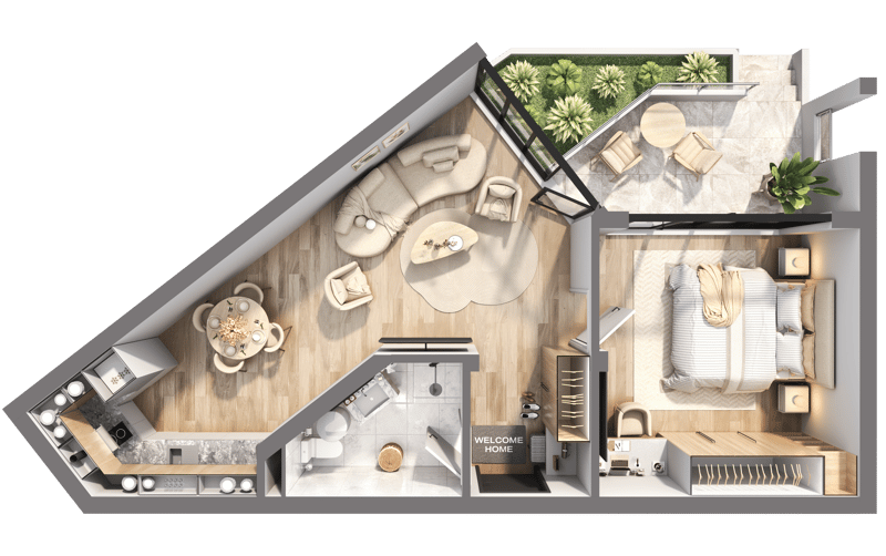 1BR