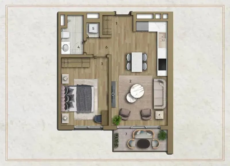 1BR