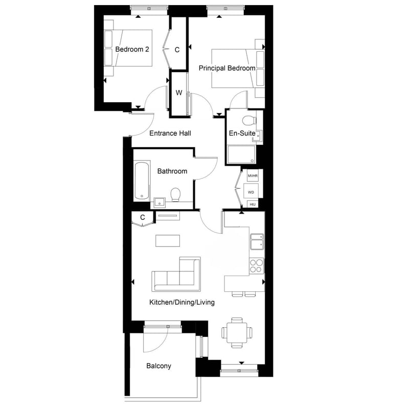 2BR