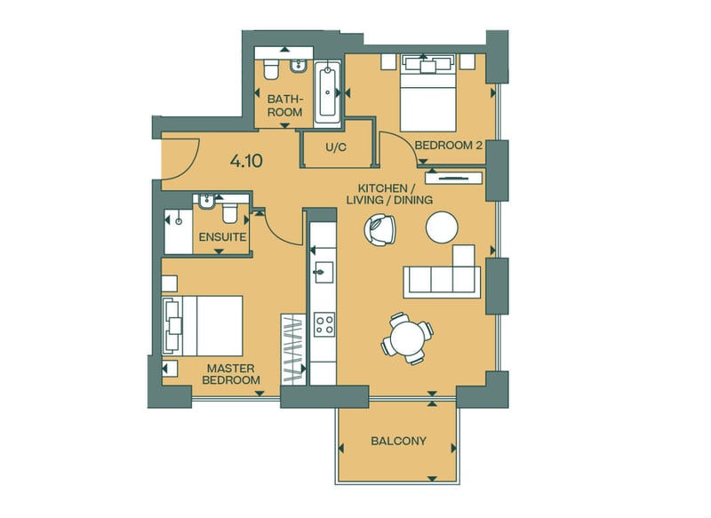 2BR