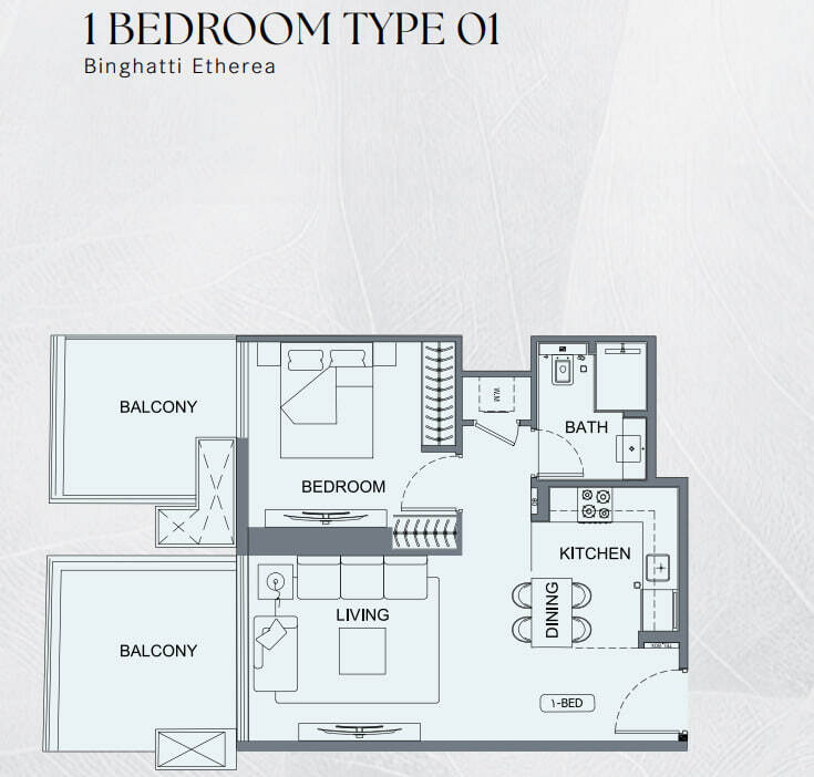 1BR