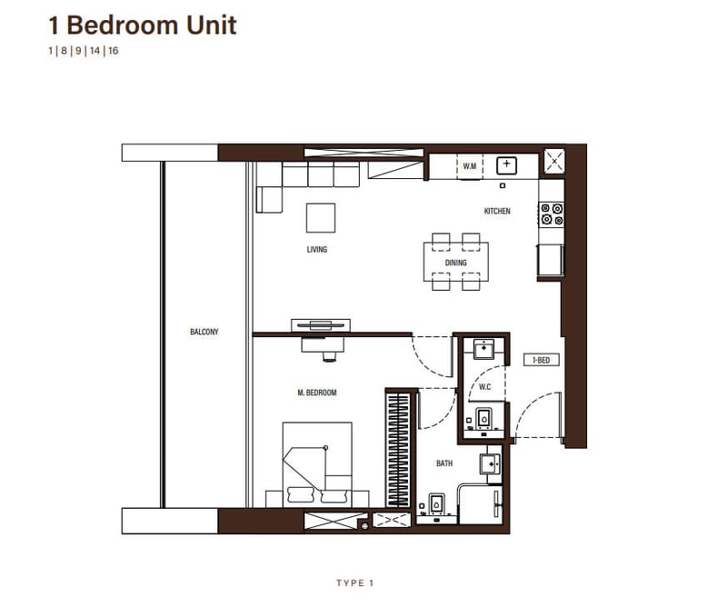 1BR