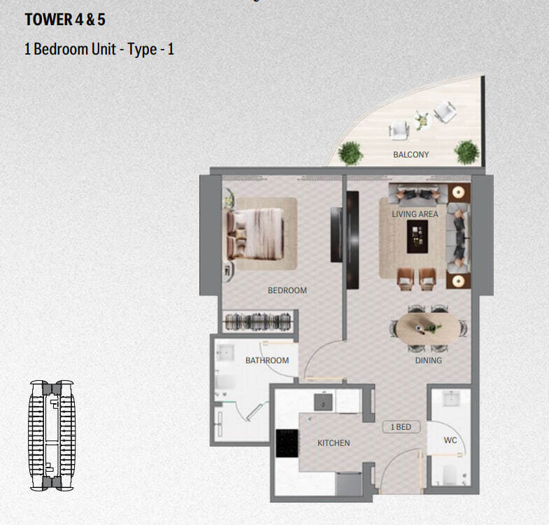 1BR