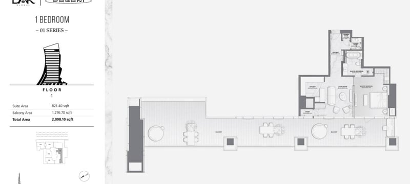 1BR