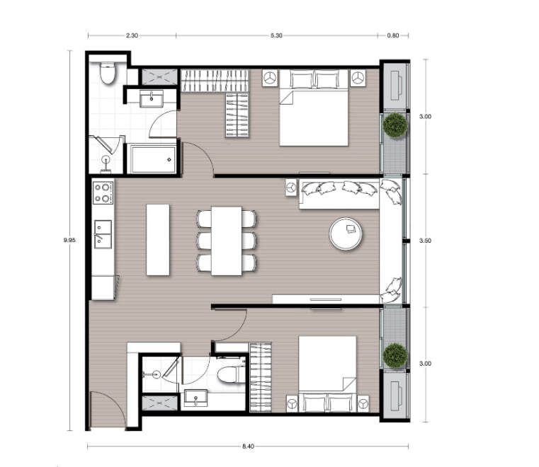 2BR