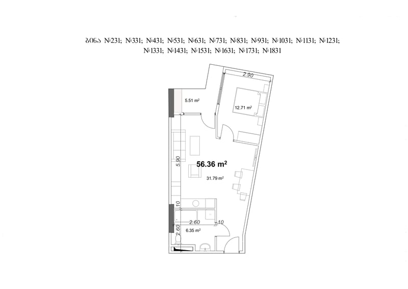 1BR