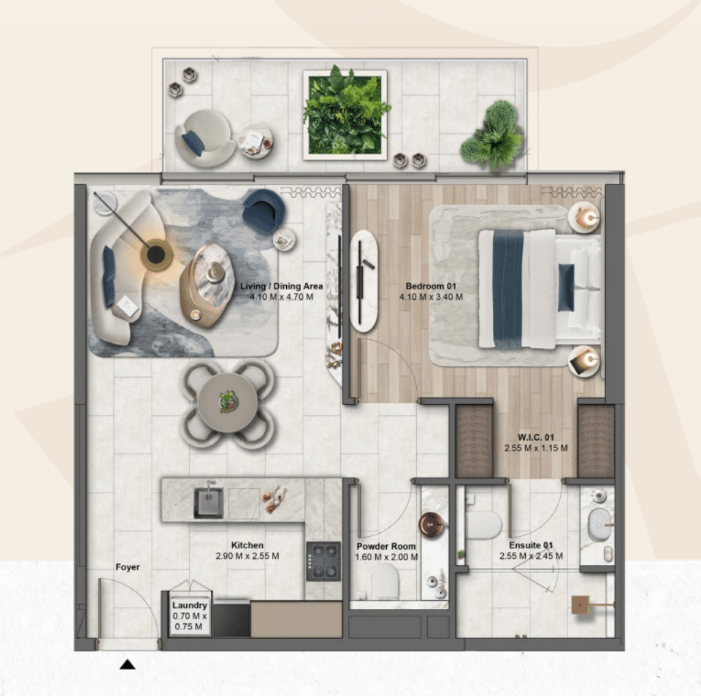 1BR