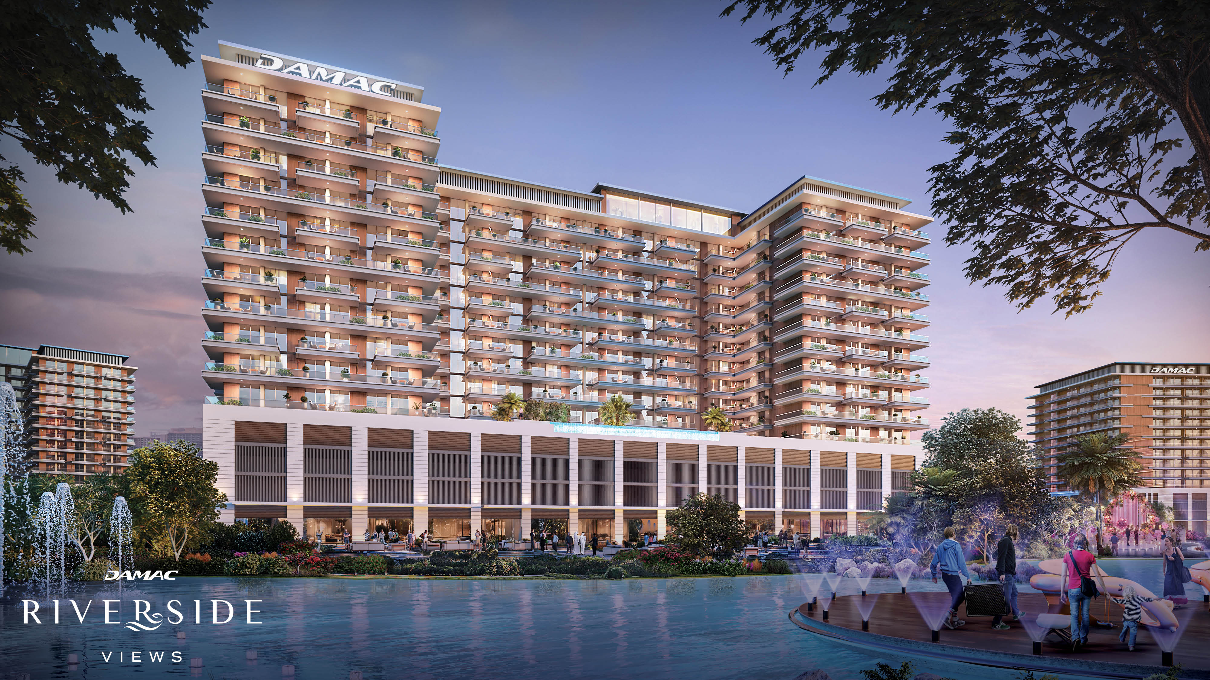 DAMAC Riverside views