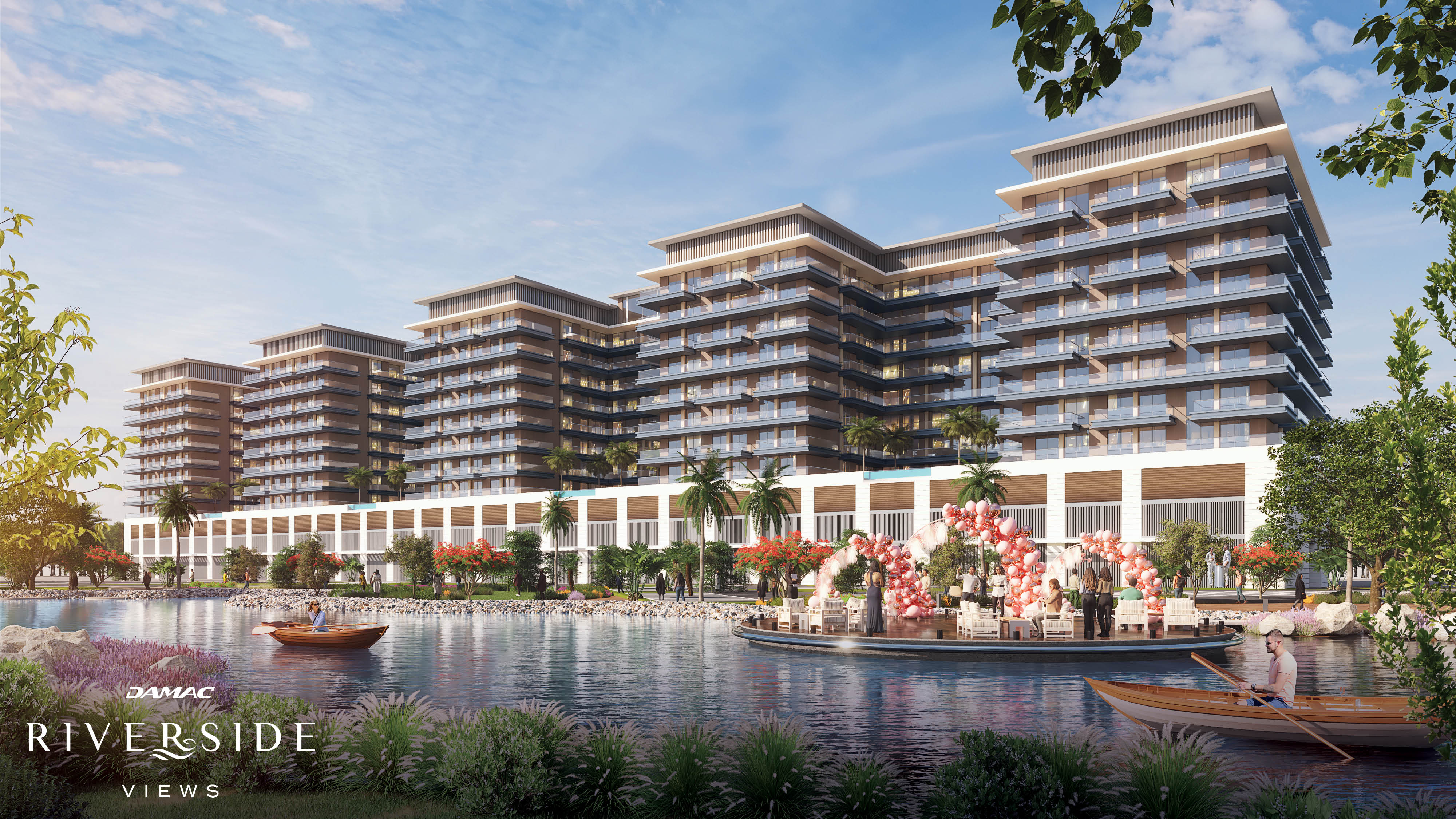 DAMAC Riverside views