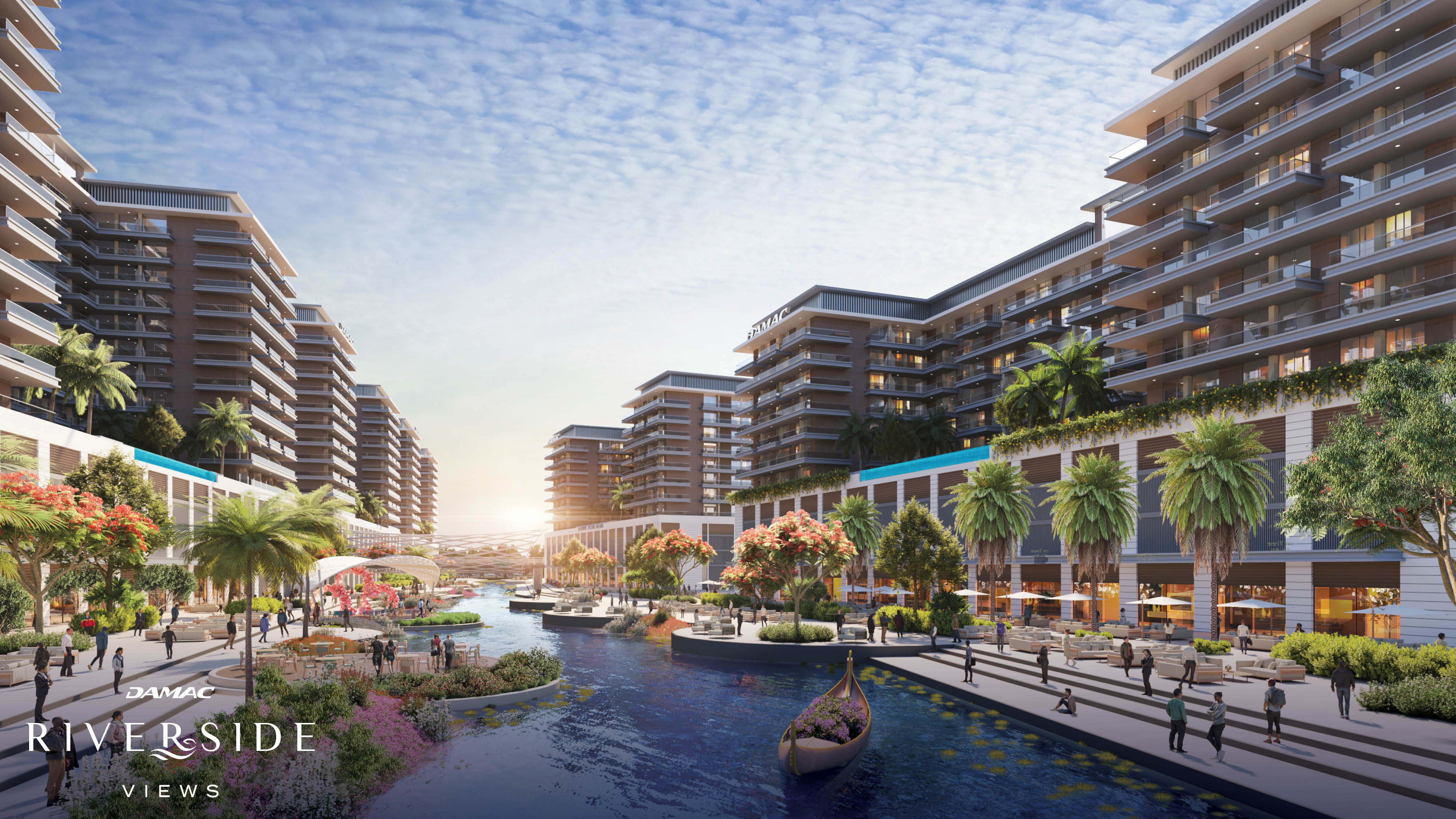 DAMAC Riverside views