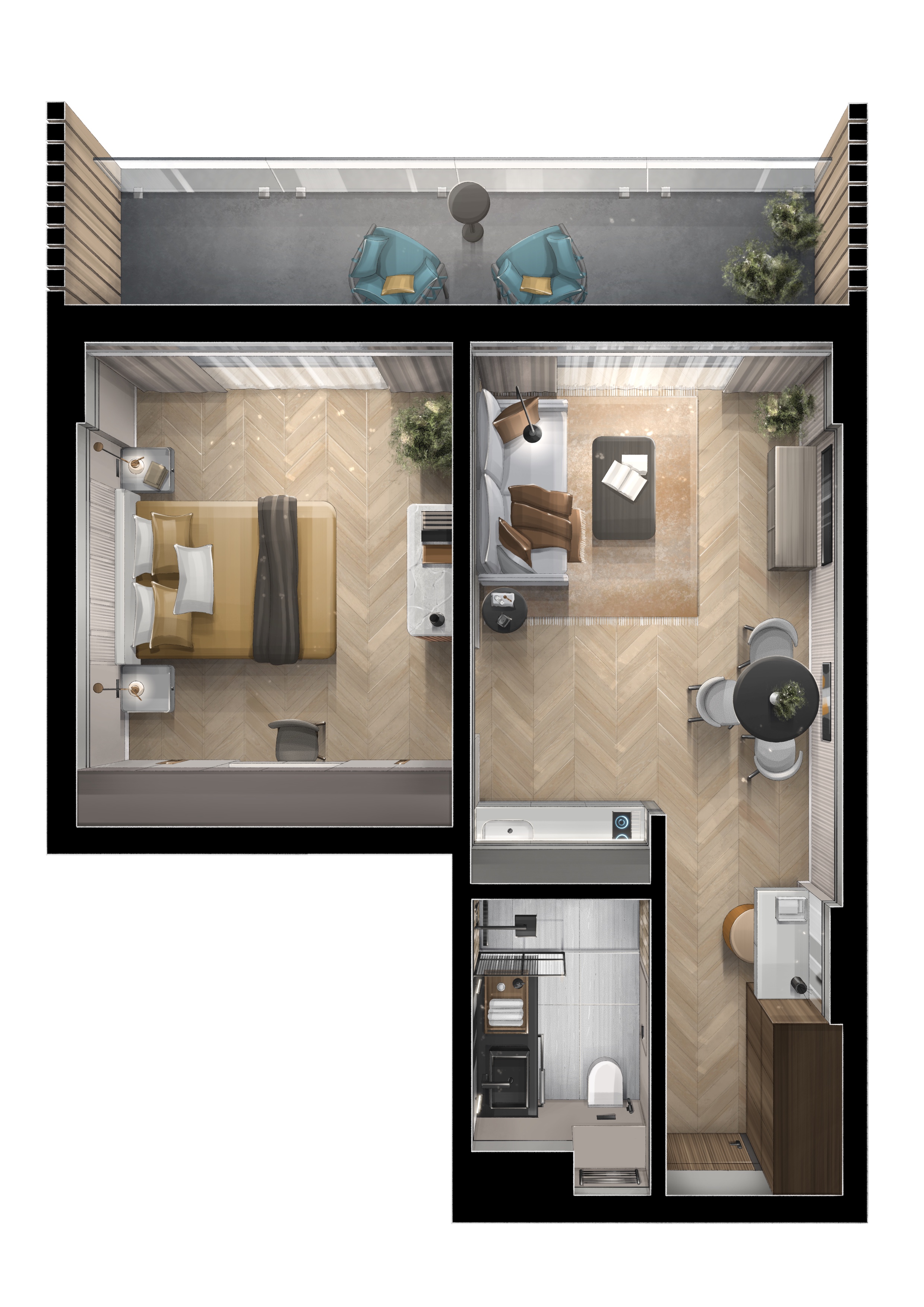 1BR