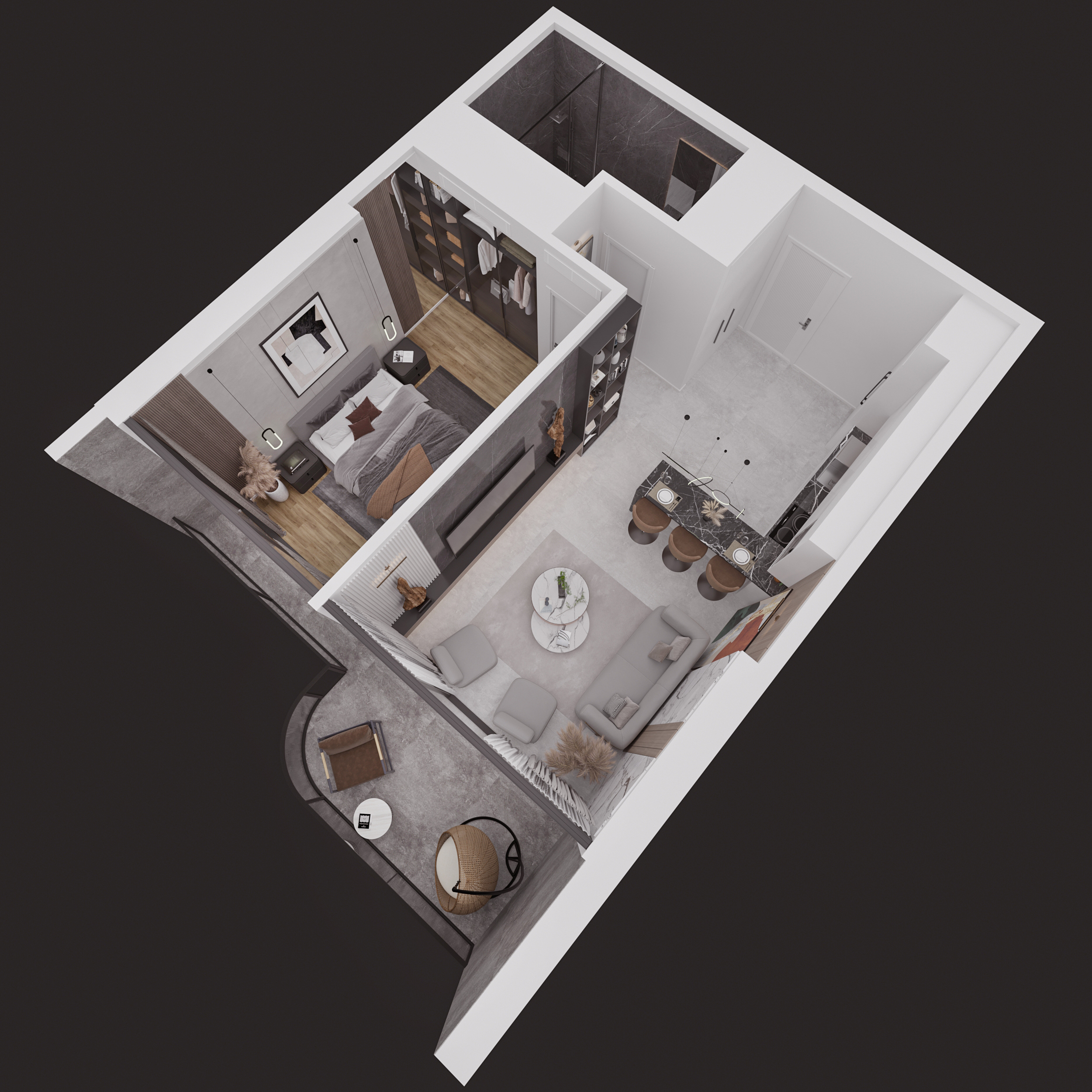 1BR