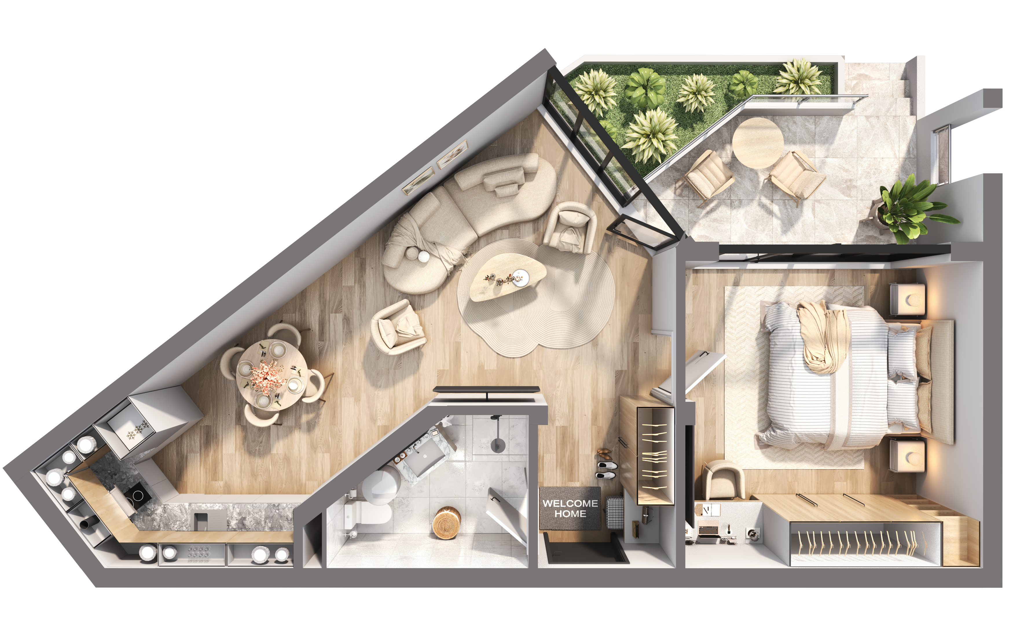 1BR