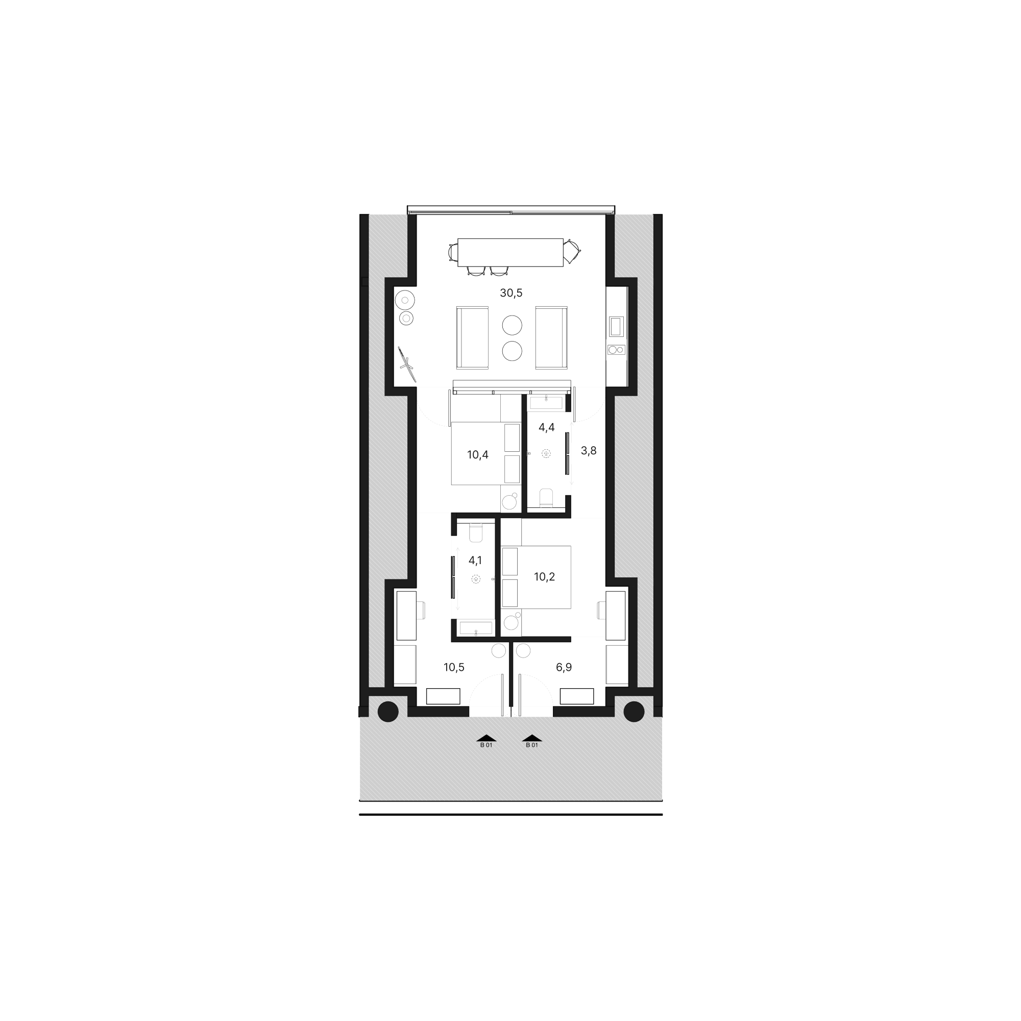 1BR