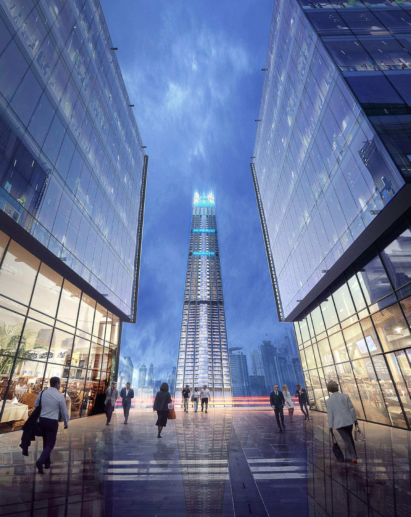 Burj Binghatti Jacob & Co Residences
