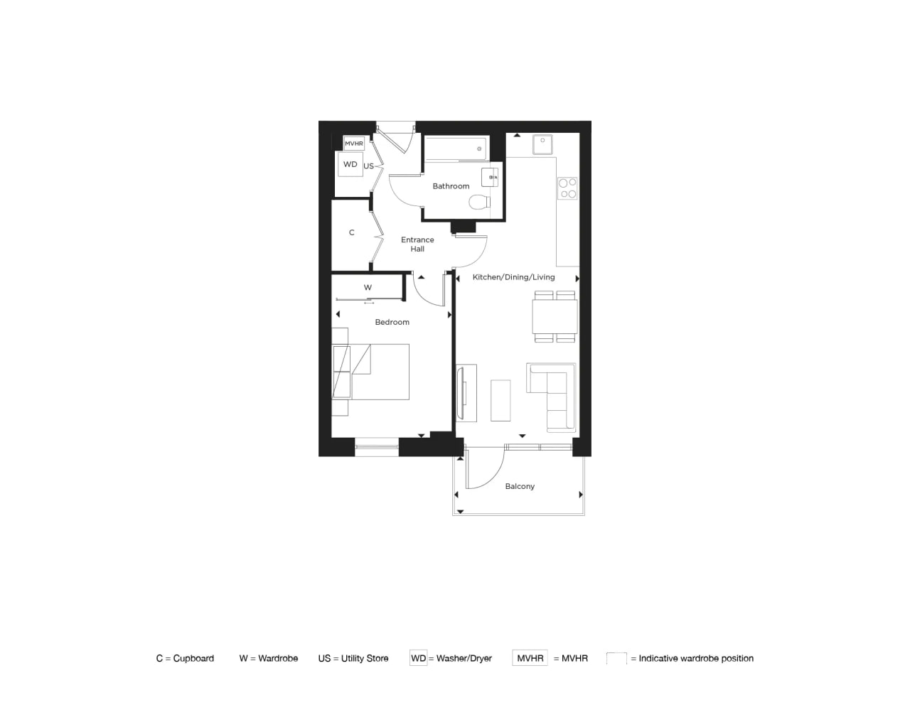 1BR